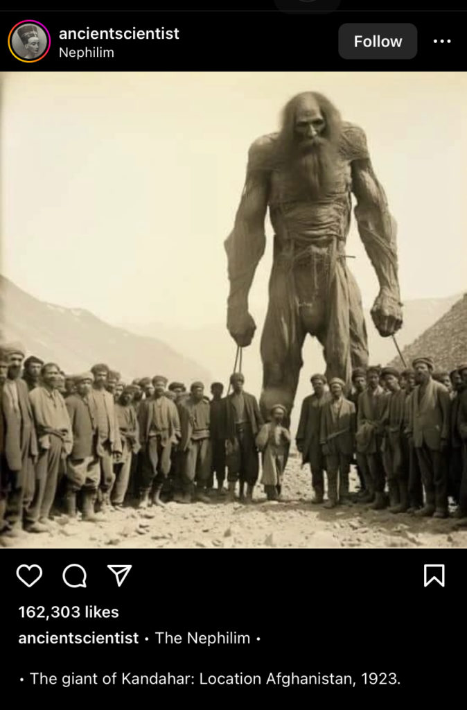 Nephilim giant (hoax)