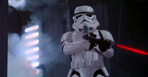 Film still from Star Wars