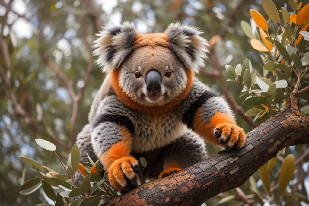 AI-generated Drop Bear hoax image