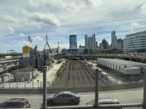 A window view of the city 