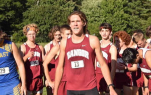 photo of me about to run an xc race