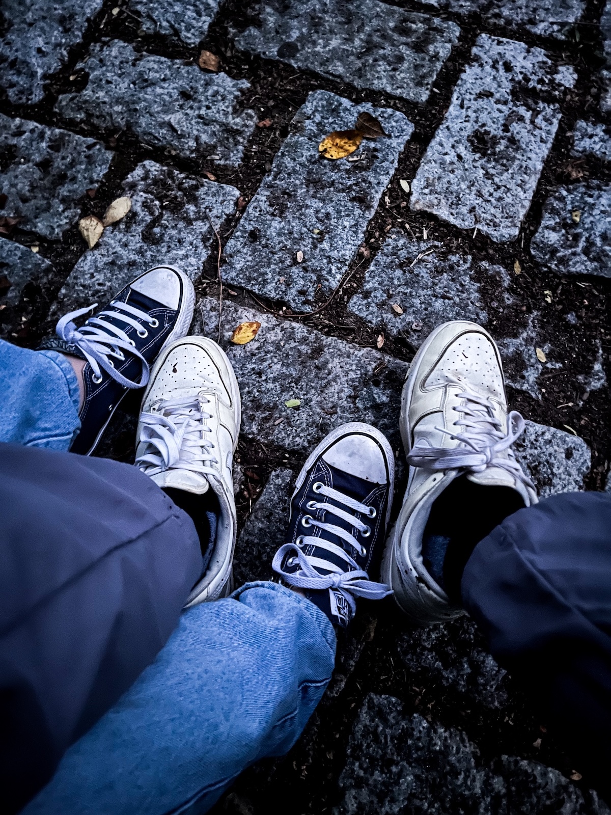 Feet of me and girlfriend