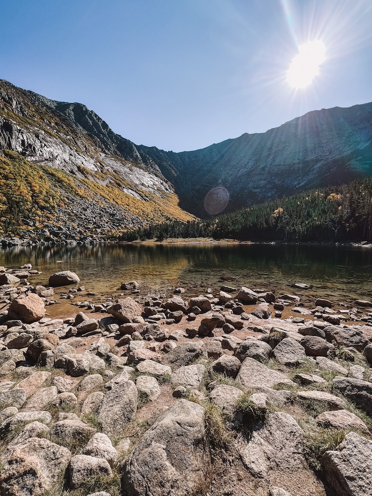 Chimney Pond on Katahdin