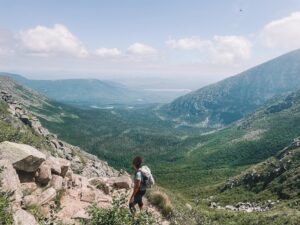 Saddle Slide on Katahdin