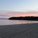 Beach in Burlington, Vermont